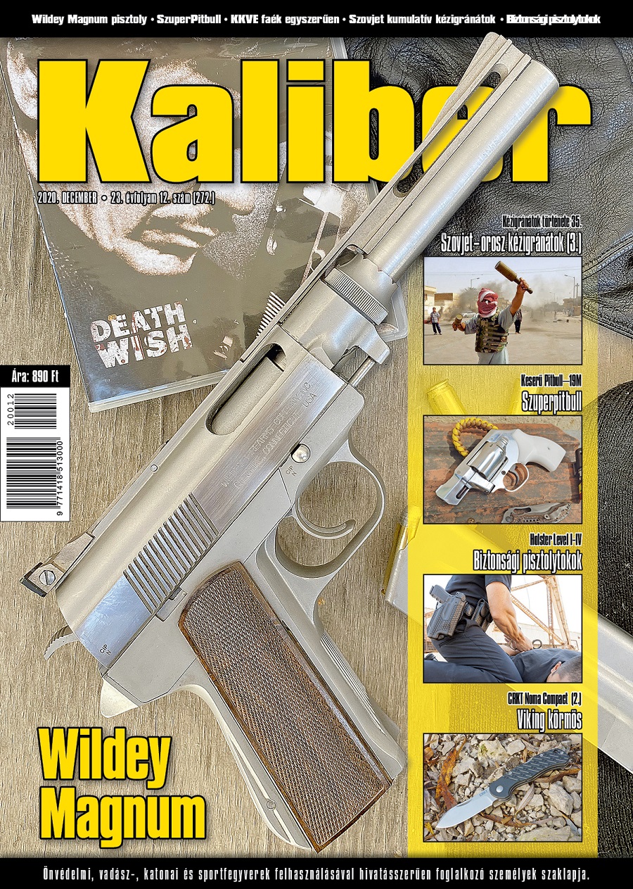 Original cover of Kaliber Magazin, issue 272 – December 2020